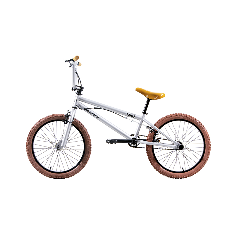 Bicicleta Veloci Law Freestyle Rodada 20 Plata BMX